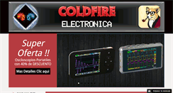 Desktop Screenshot of coldfire-electronica.com