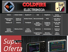 Tablet Screenshot of coldfire-electronica.com